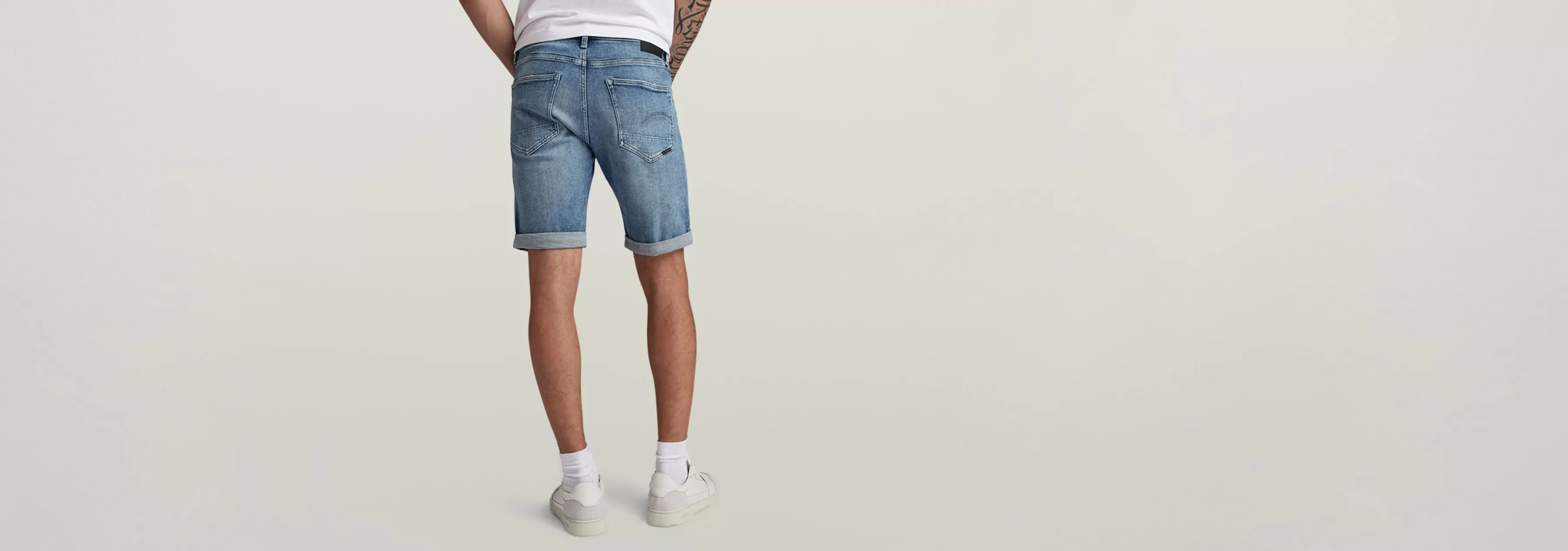 3301 Slim Denim Shorts-G-Star Shop