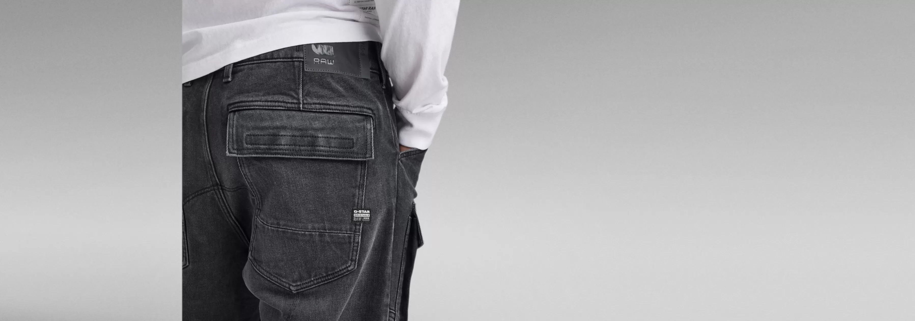 3D Straight Tapered Denim Cargohose-G-Star Online