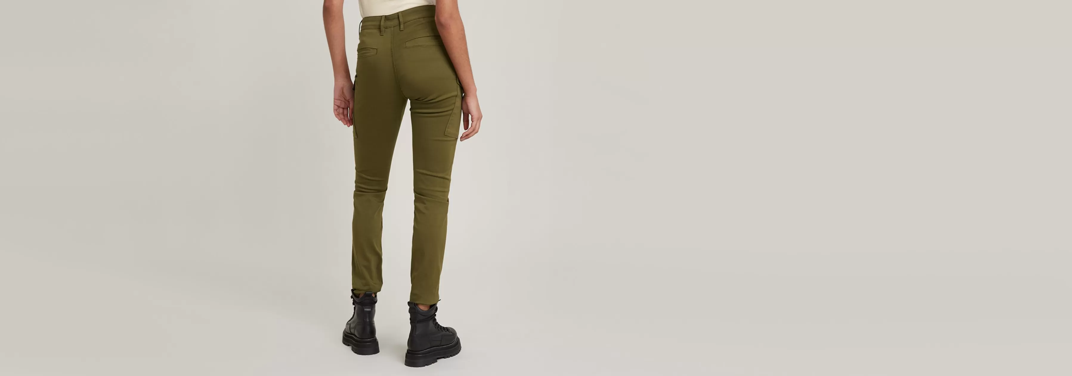 Blossite G-Shape Army High Skinny Hose-G-Star Cheap