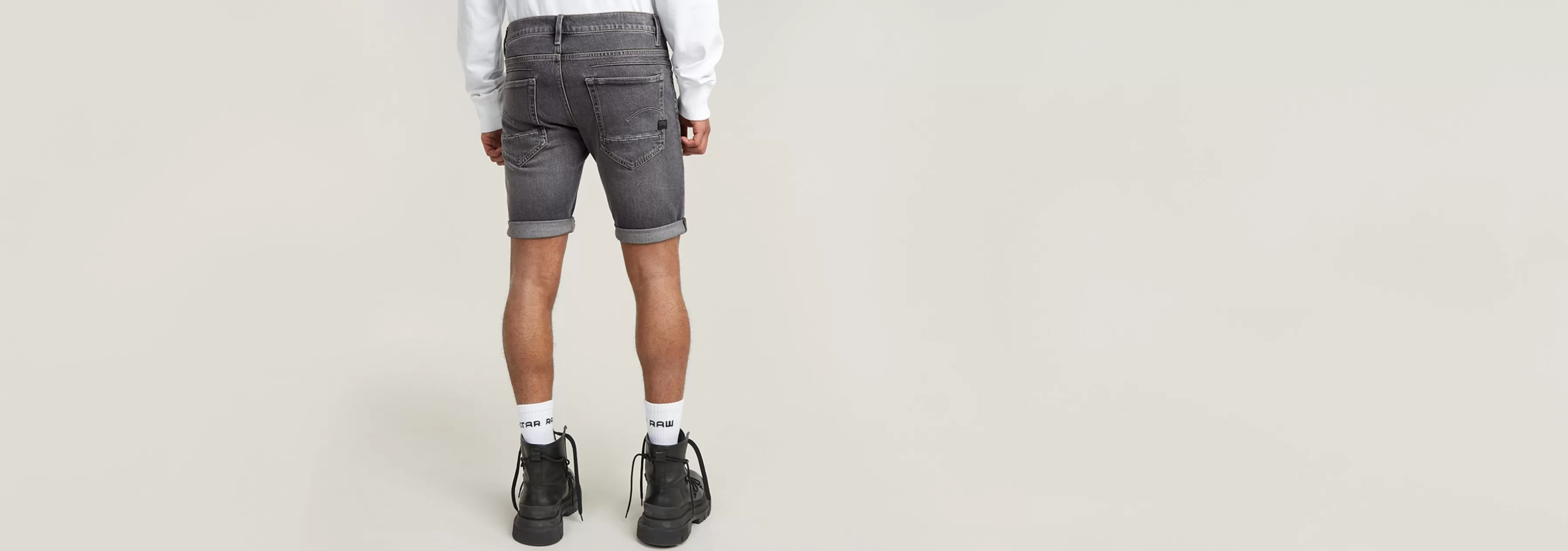 D-Staq 5-Pocket Denim Shorts-G-Star Store