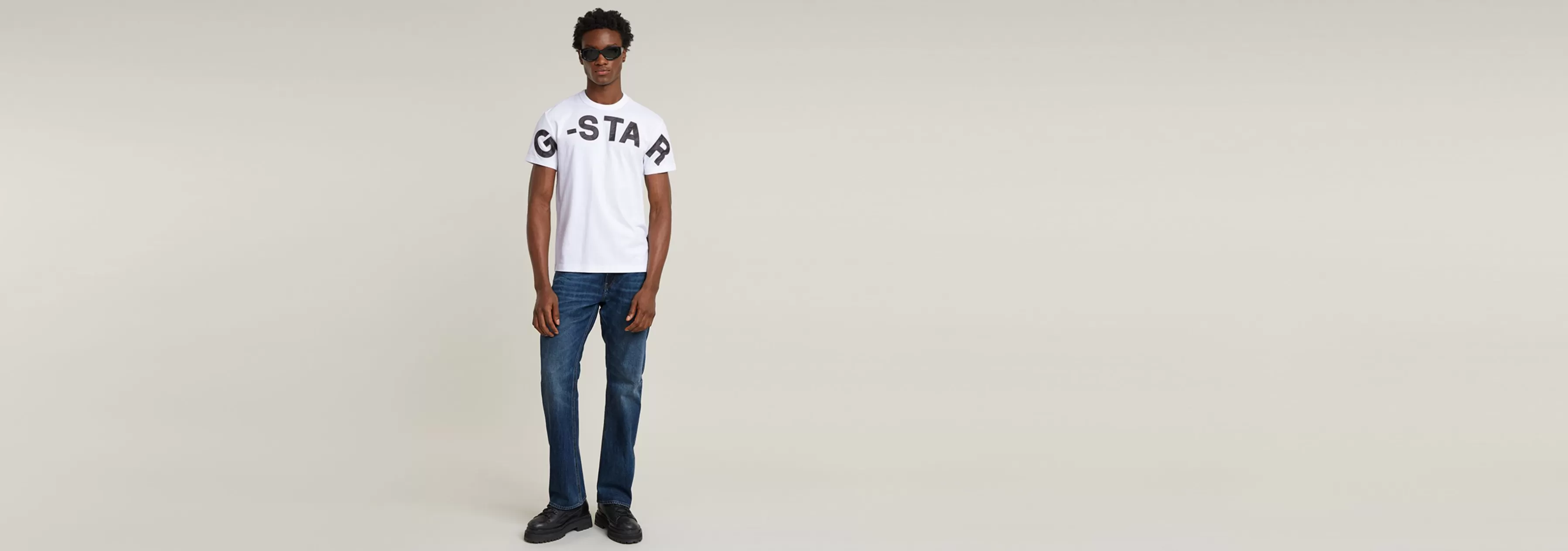 Embro Print T-Shirt-G-Star Discount