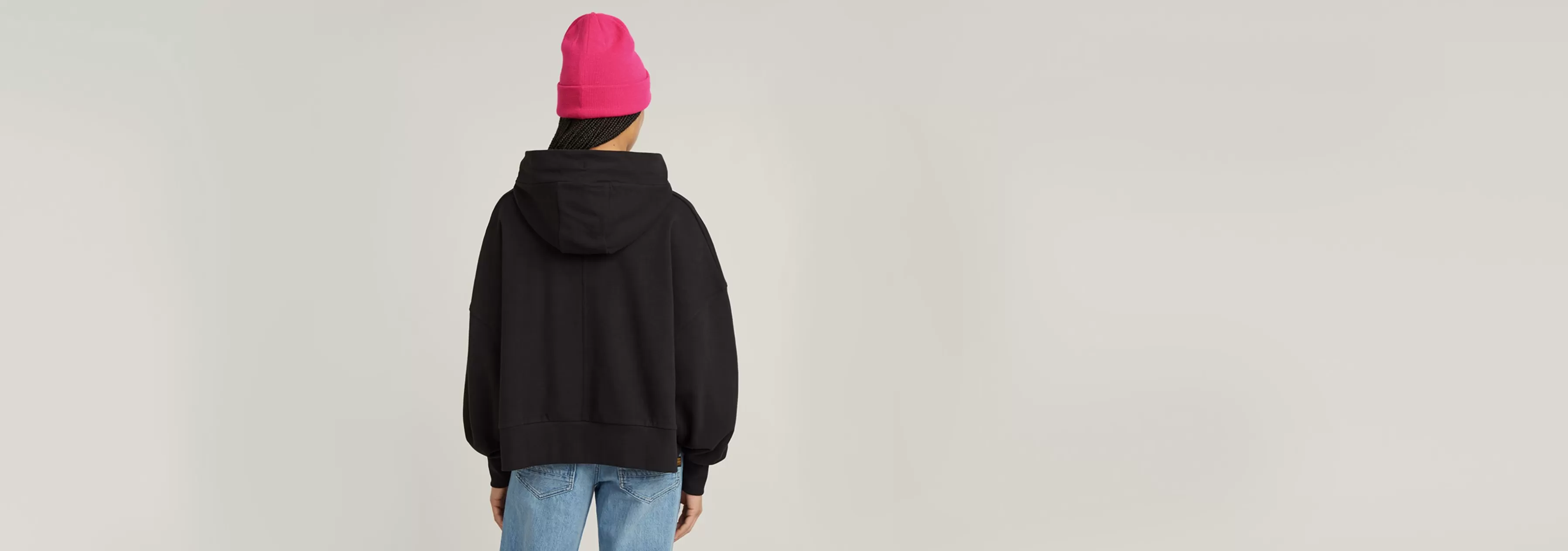 G-Script Oversized Hooded Sweater-G-Star Online