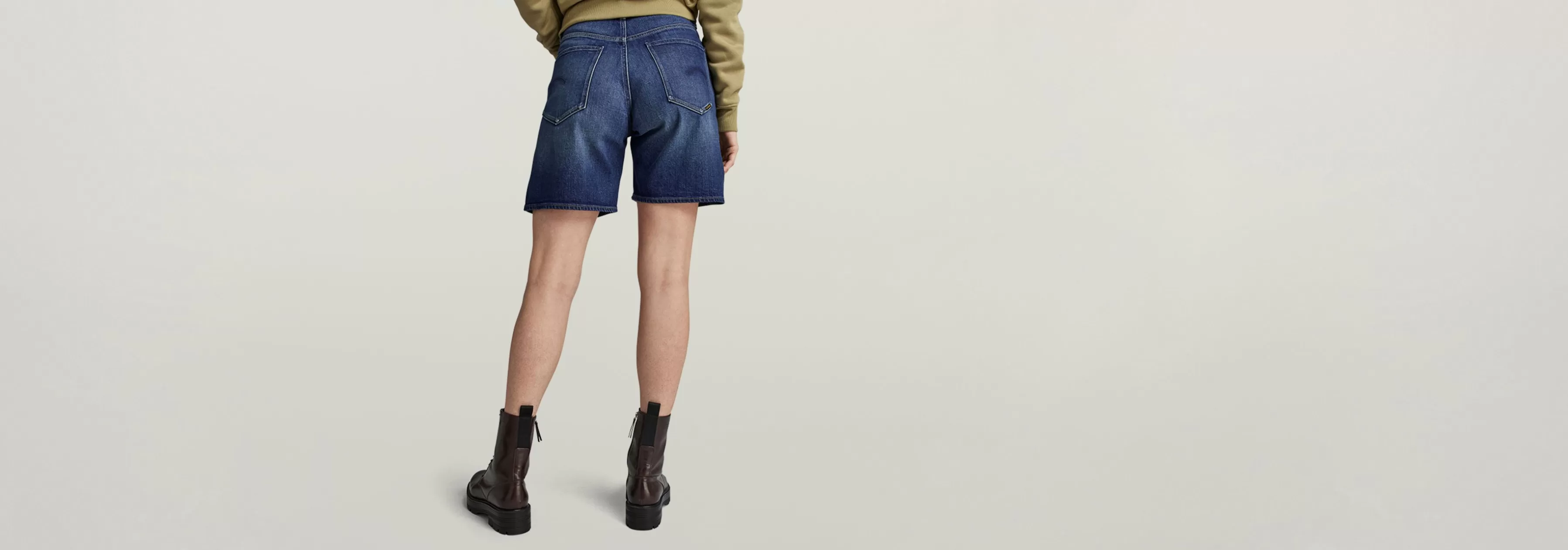 High Bermuda Shorts Clean Edge-G-Star Fashion