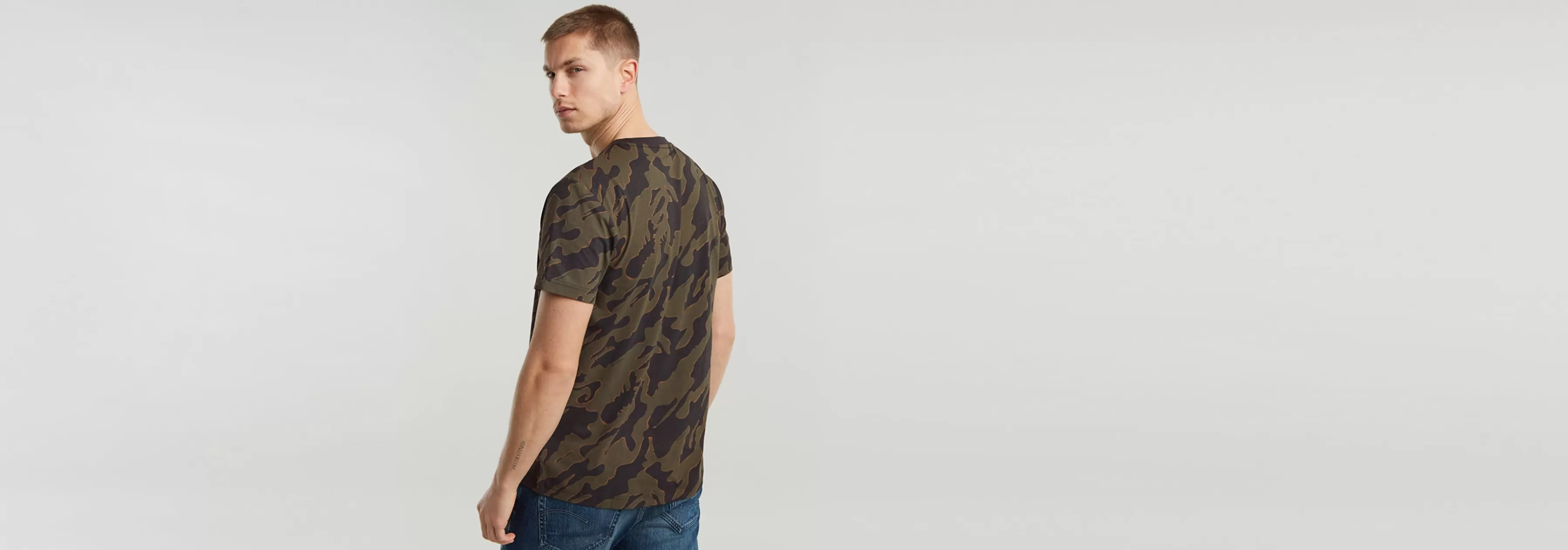 Island Camo T-Shirt-G-Star Flash Sale