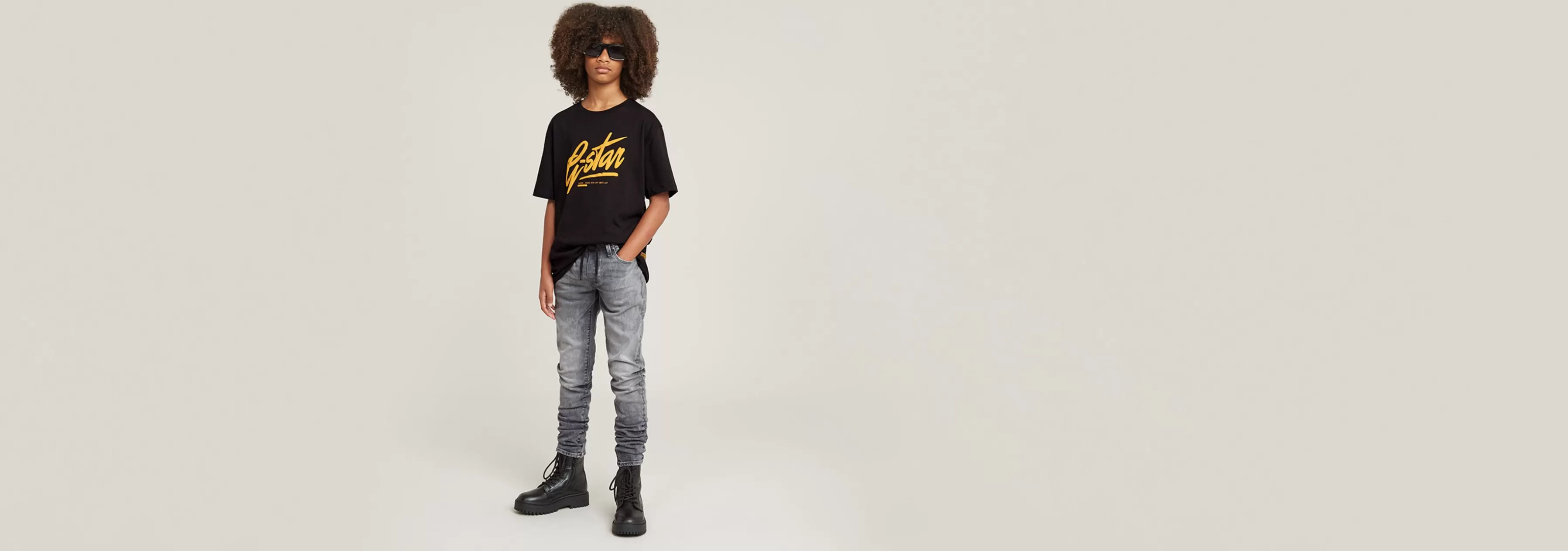 Kids 3301 Slim Pull-Up Jeans-G-Star Hot