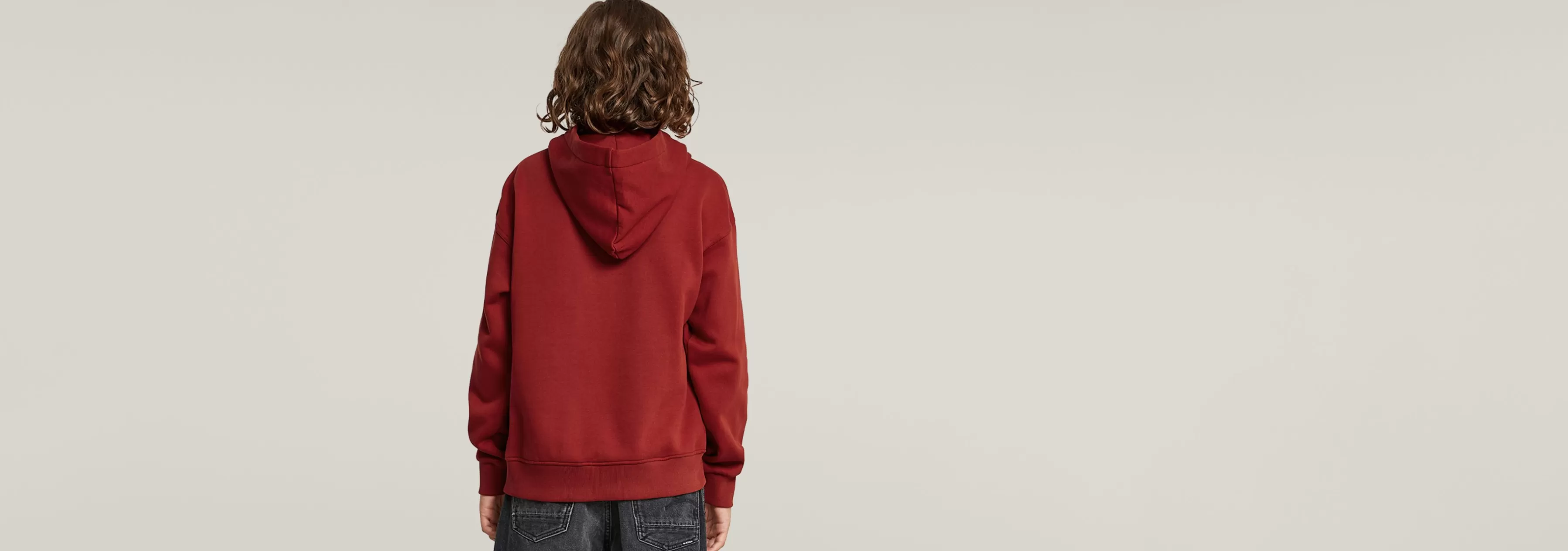 Kids Hoodie Loose Brushed-G-Star Sale