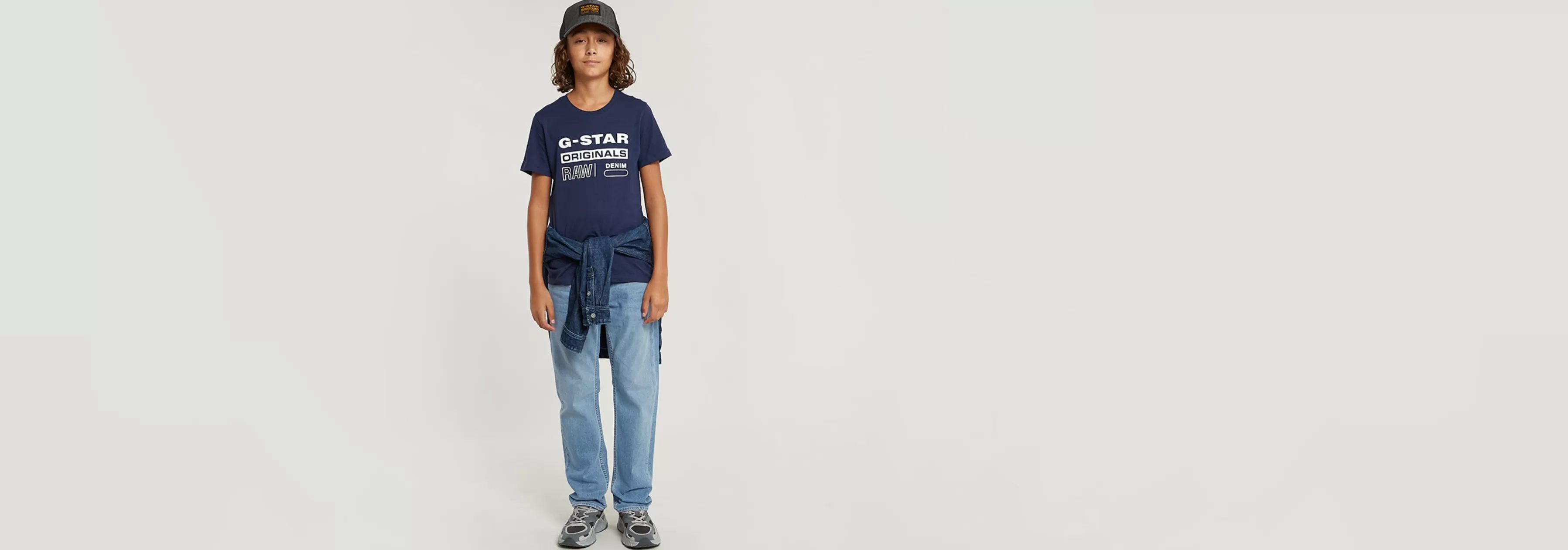 Kids Mosa Straight Jeans-G-Star New