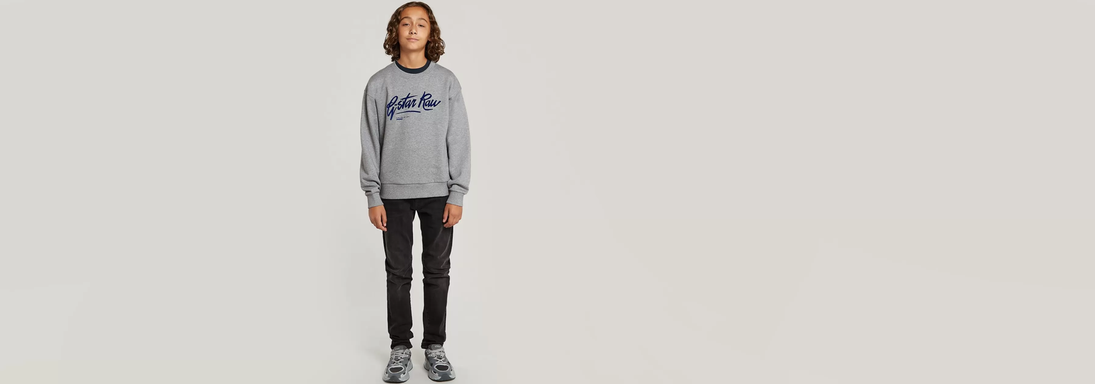 Kids Sweatshirt Loose Brushed-G-Star Shop