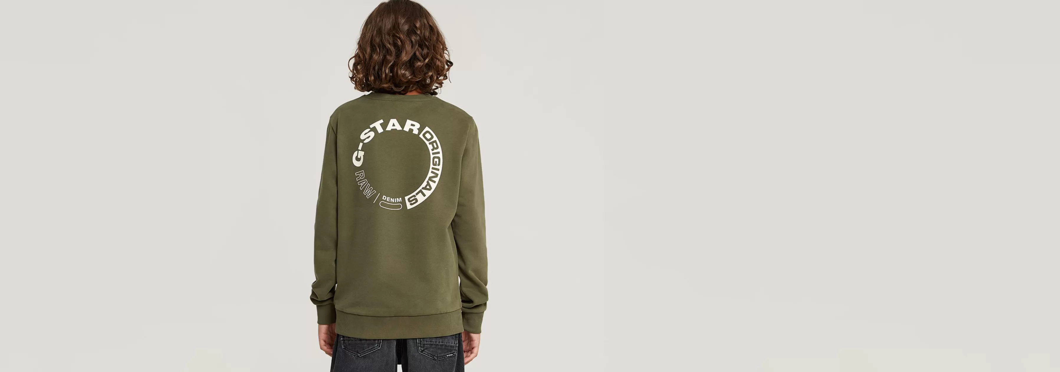 Kids Sweatshirt Unbrushed-G-Star Discount