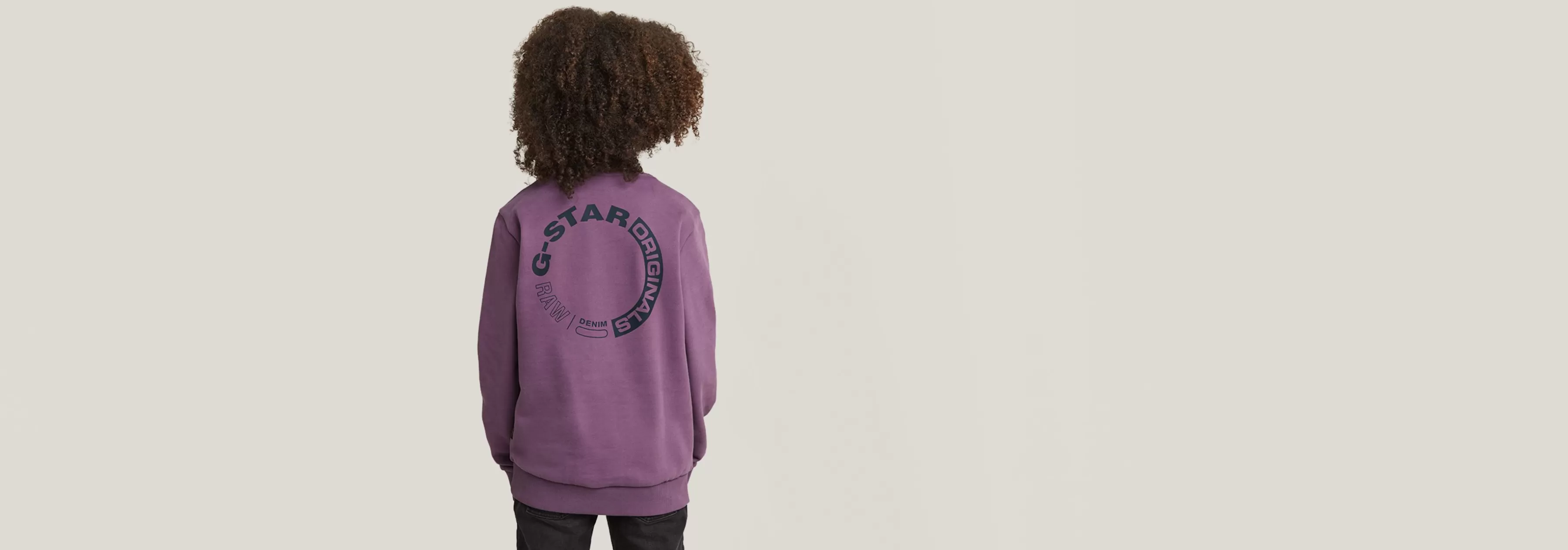 Kids Sweatshirt Unbrushed-G-Star Sale