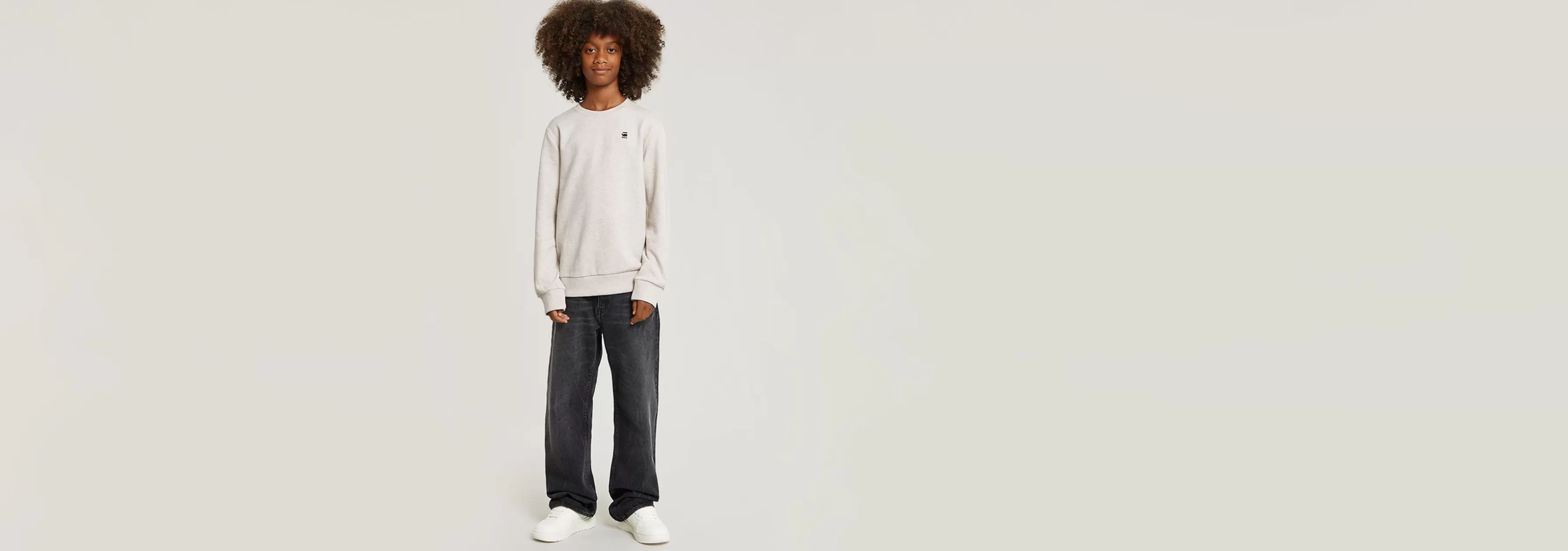 Kids Sweatshirt Unbrushed-G-Star Outlet