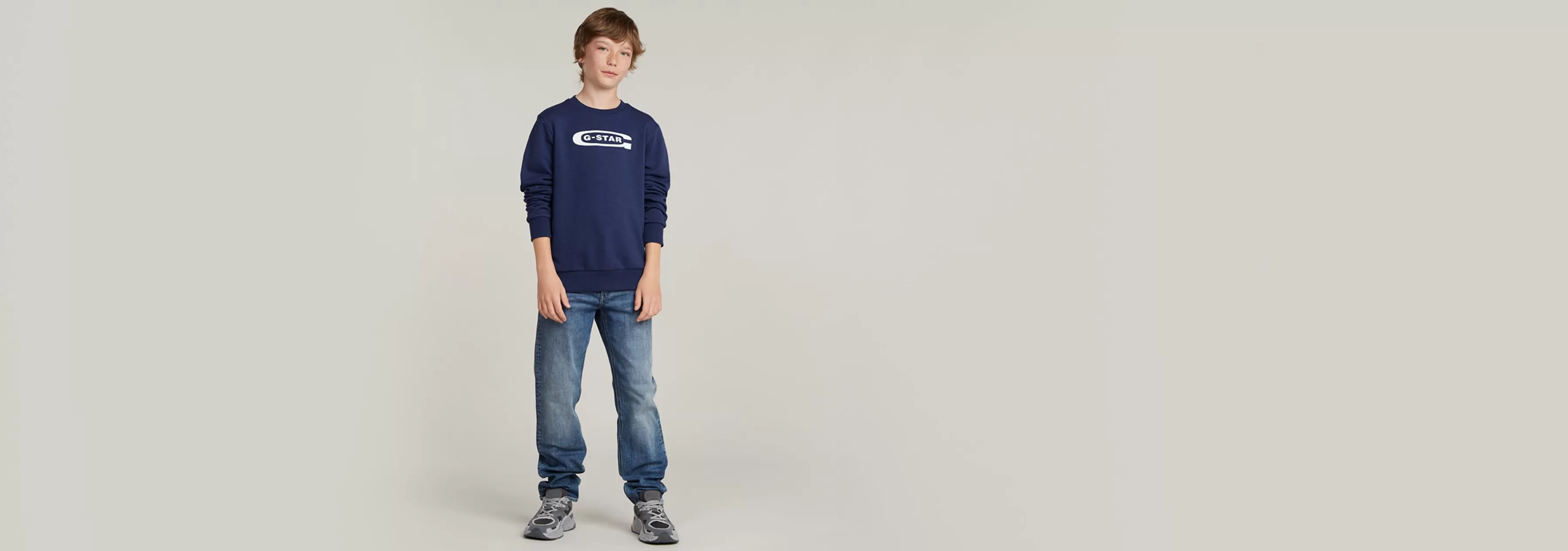 Kids Sweatshirt Unbrushed-G-Star Clearance