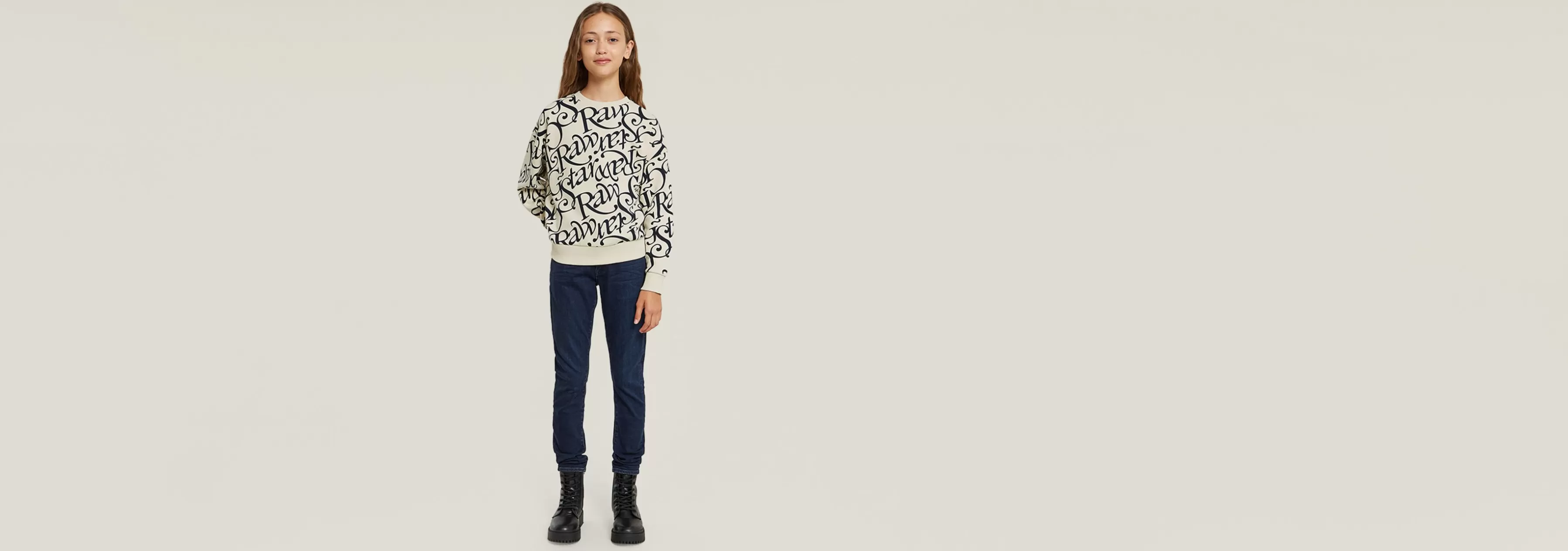 Kids Sweatshirt Unbrushed-G-Star Fashion