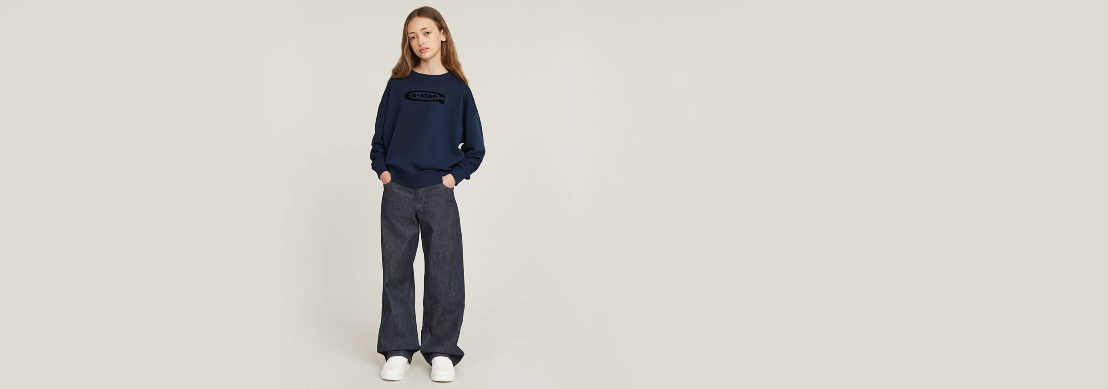 Kids Sweatshirt Unbrushed-G-Star Shop