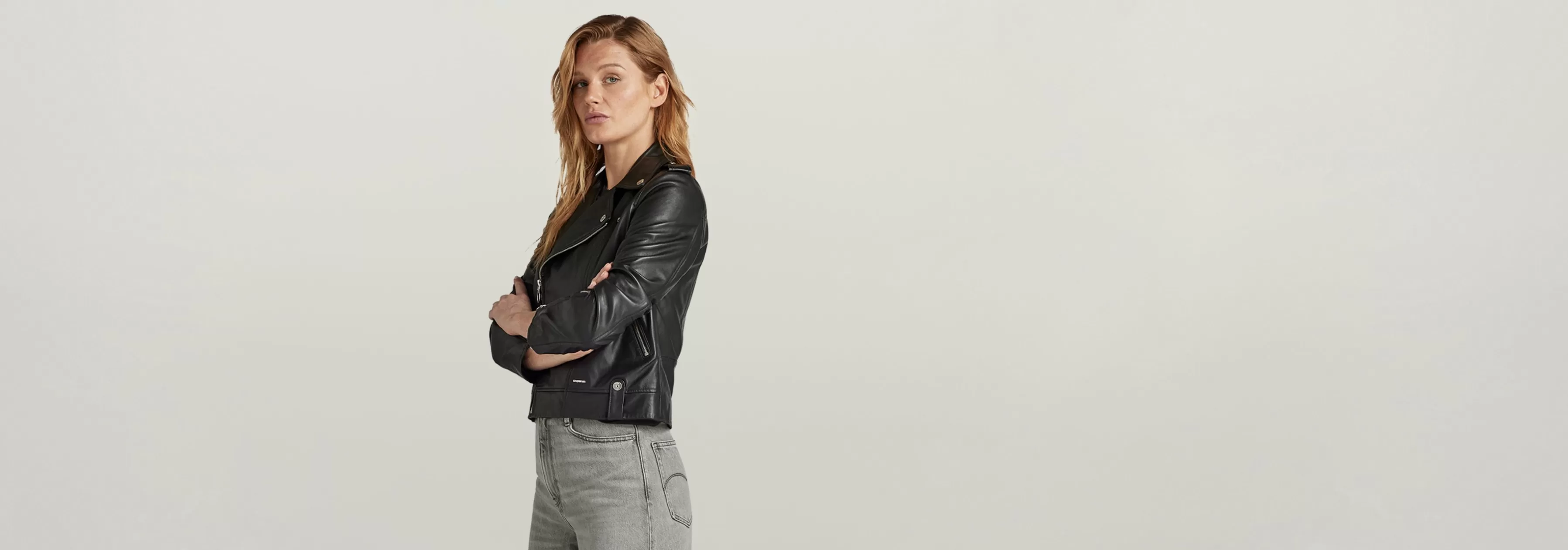 Leather Biker Jacke-G-Star Online