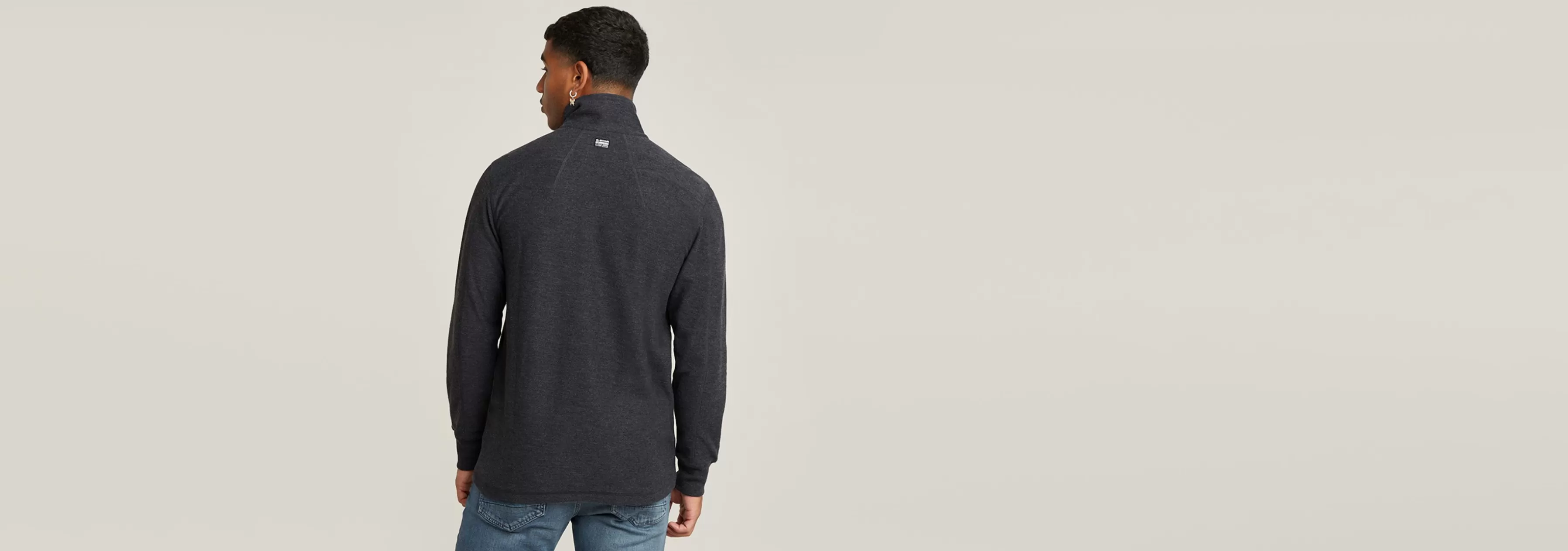 Lightweight Astro Half Zip Sweater-G-Star Hot