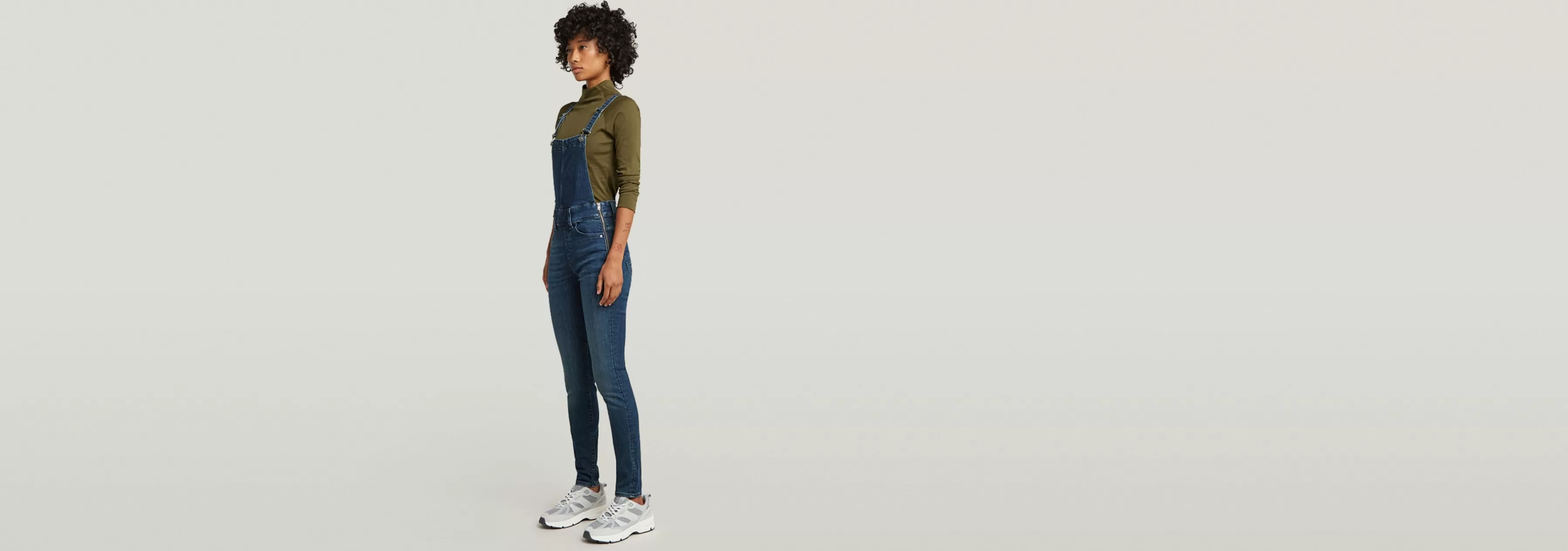 Lynn High Waist Skinny Overall-G-Star Store