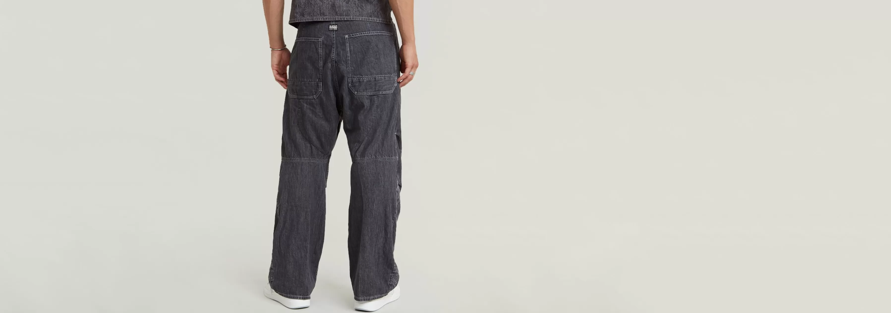 Palm Pleated Denim Hose-G-Star Online