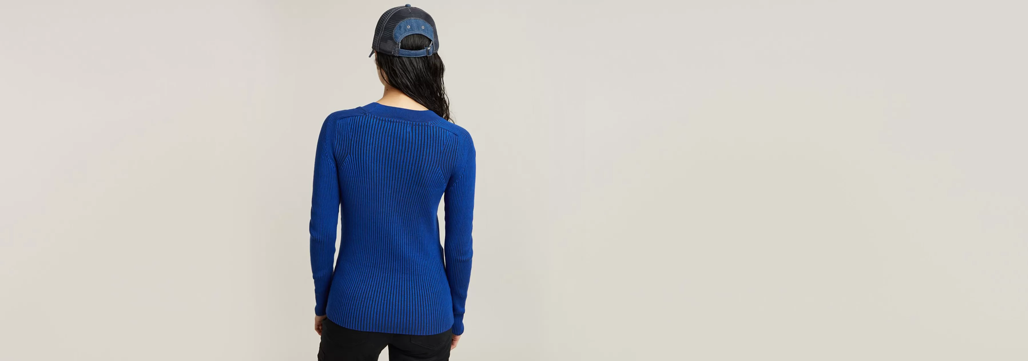 Plated Slim Knitted Pullover-G-Star Best