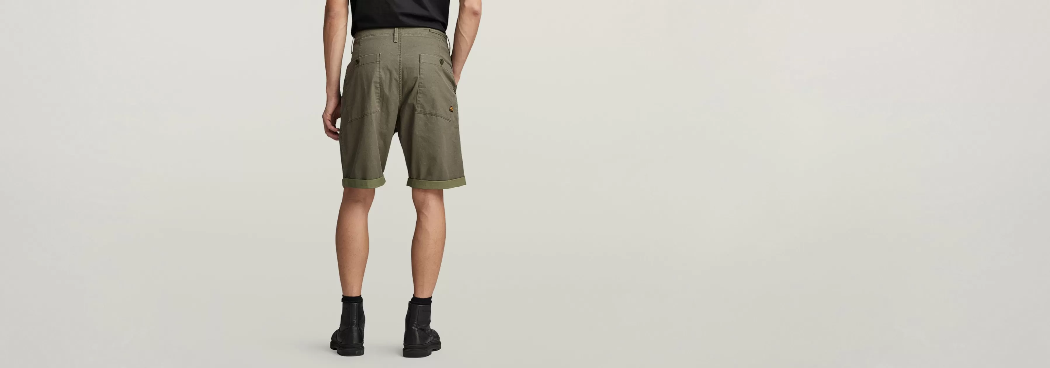 Pleated Chino Shorts-G-Star Sale