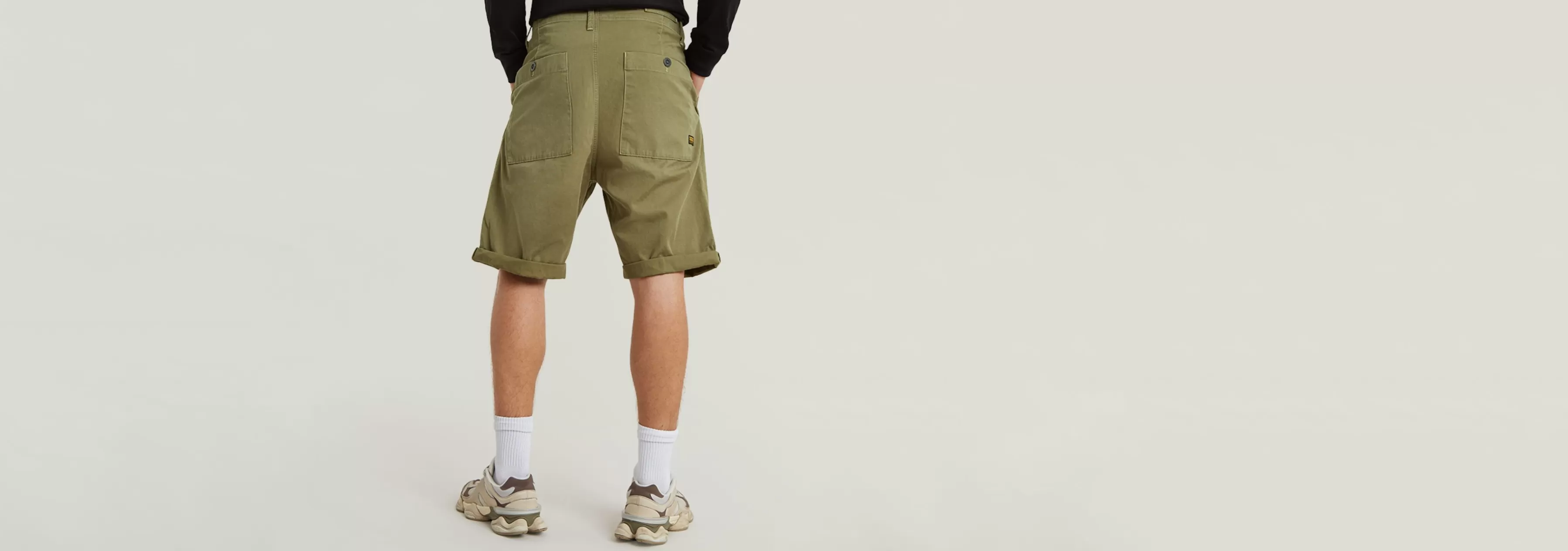 Pleated Chino Shorts-G-Star Online