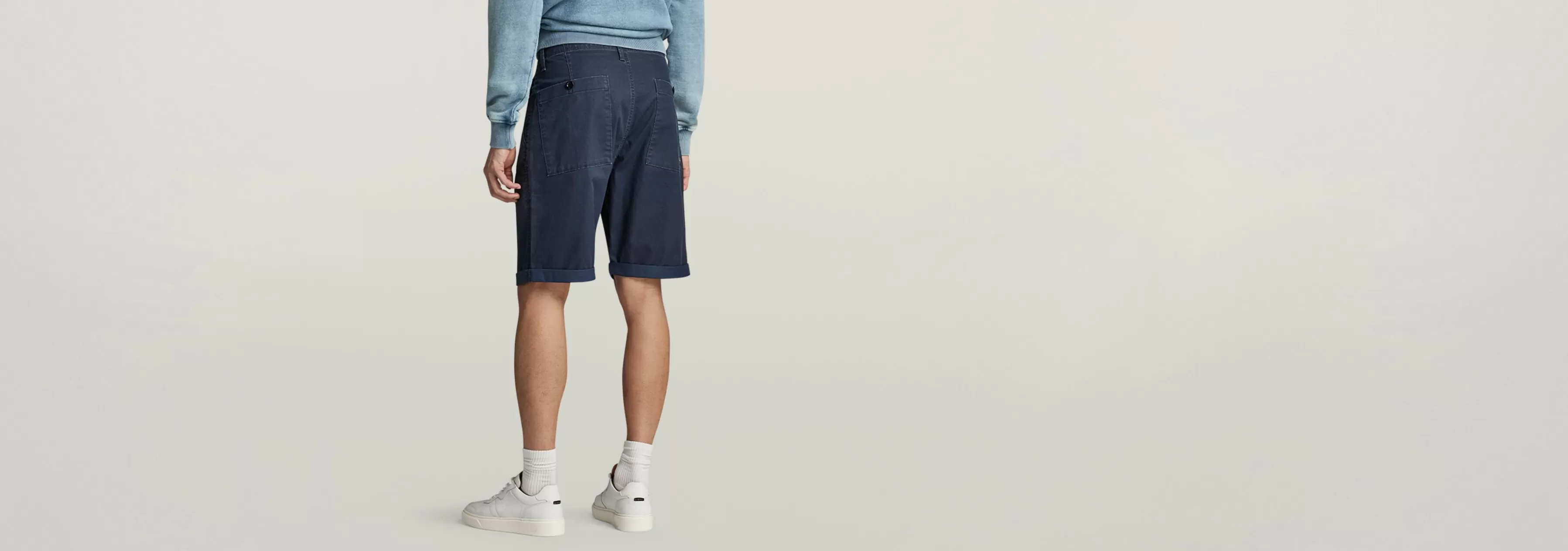 Pleated Chino Shorts-G-Star Online