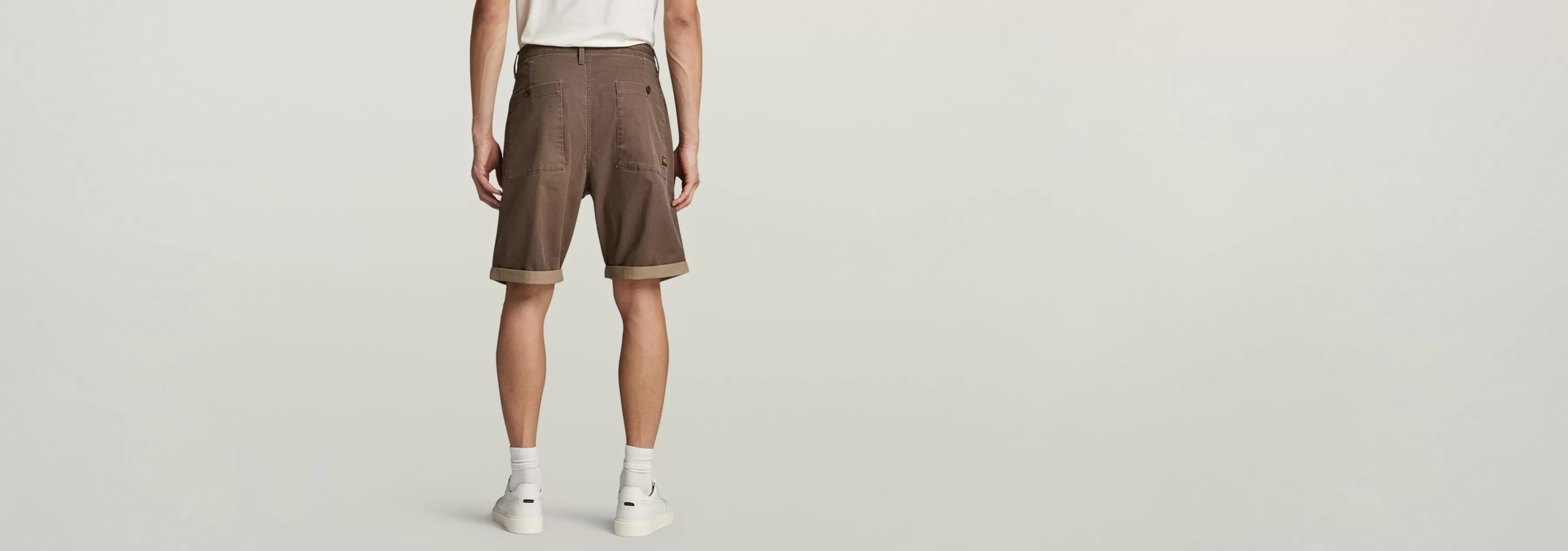 Pleated Chino Shorts-G-Star Flash Sale