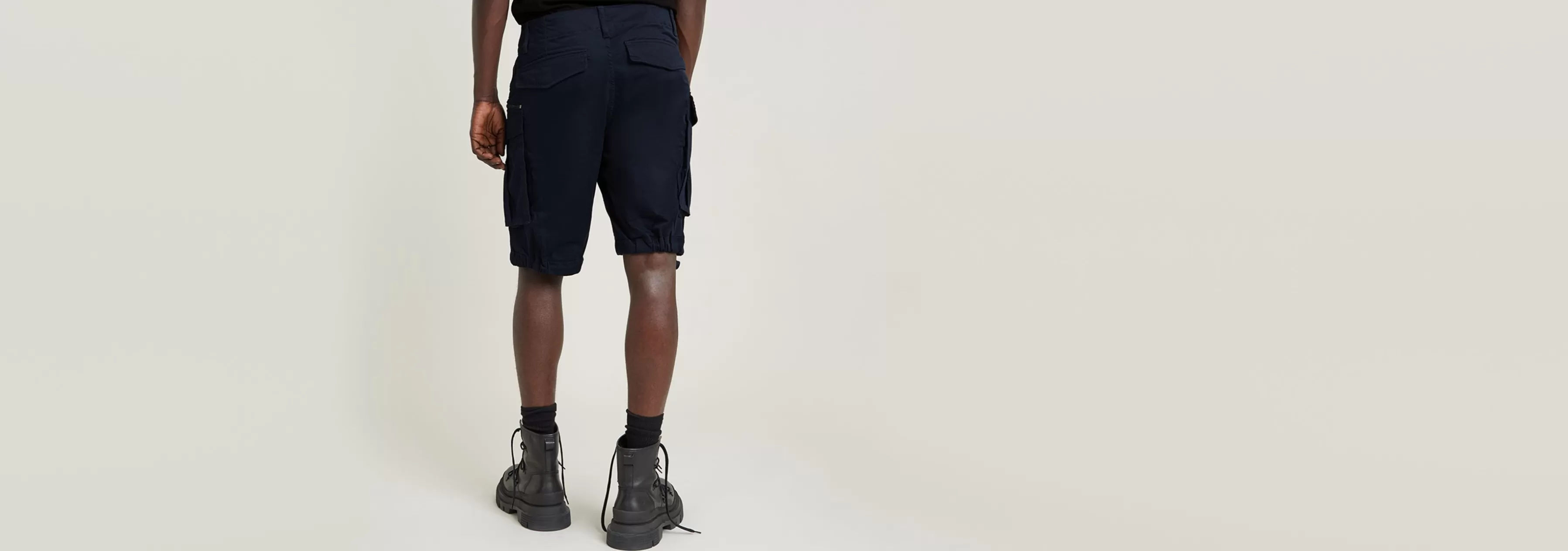 Rovic Zip Relaxed Shorts-G-Star Clearance