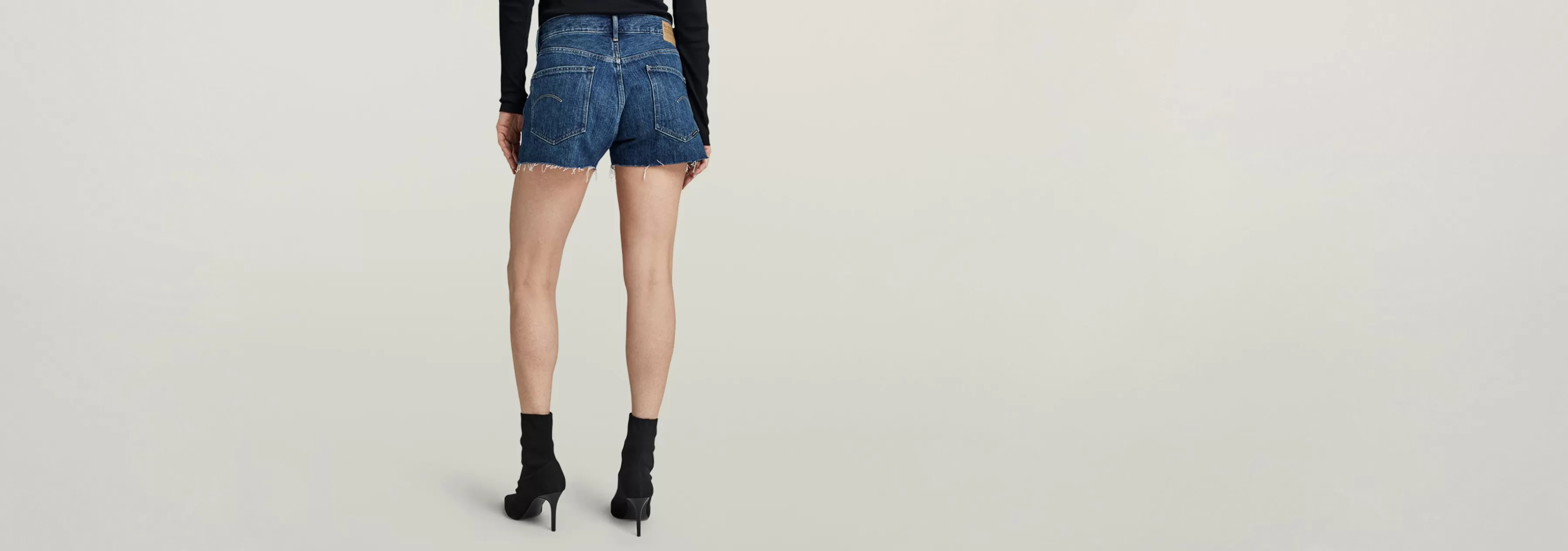 True Denim Shorts Raw Edge-G-Star Fashion