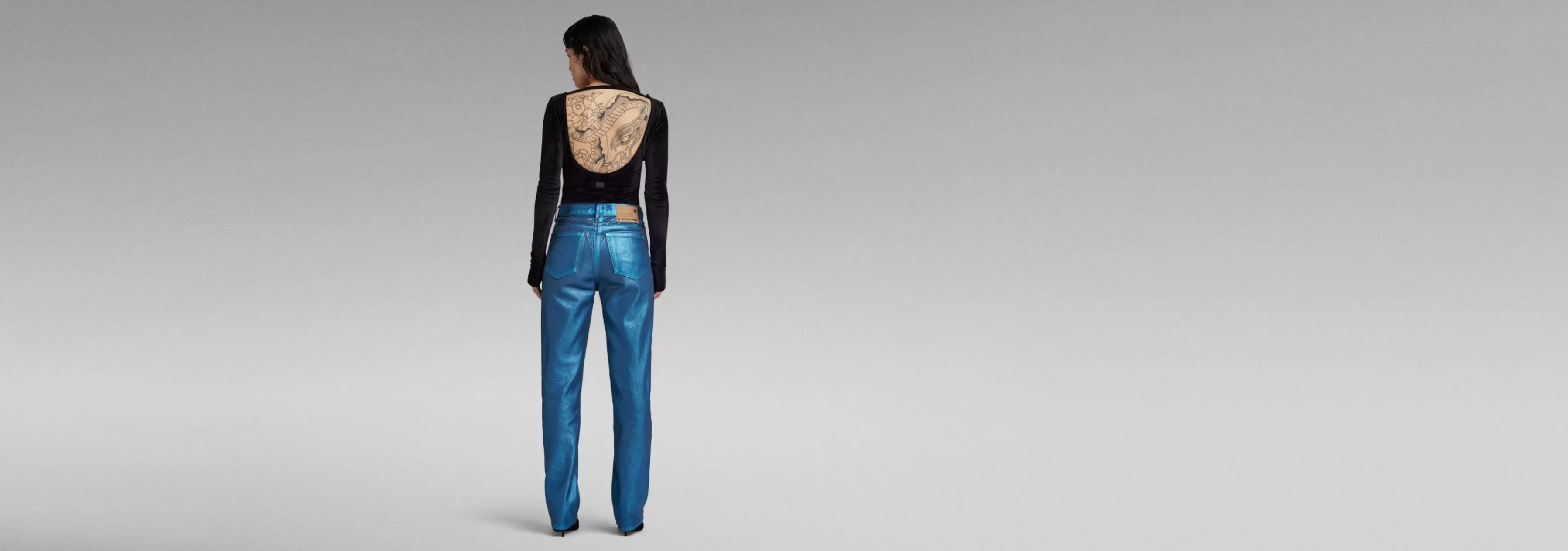 Viktoria High Straight Jeans-G-Star Online