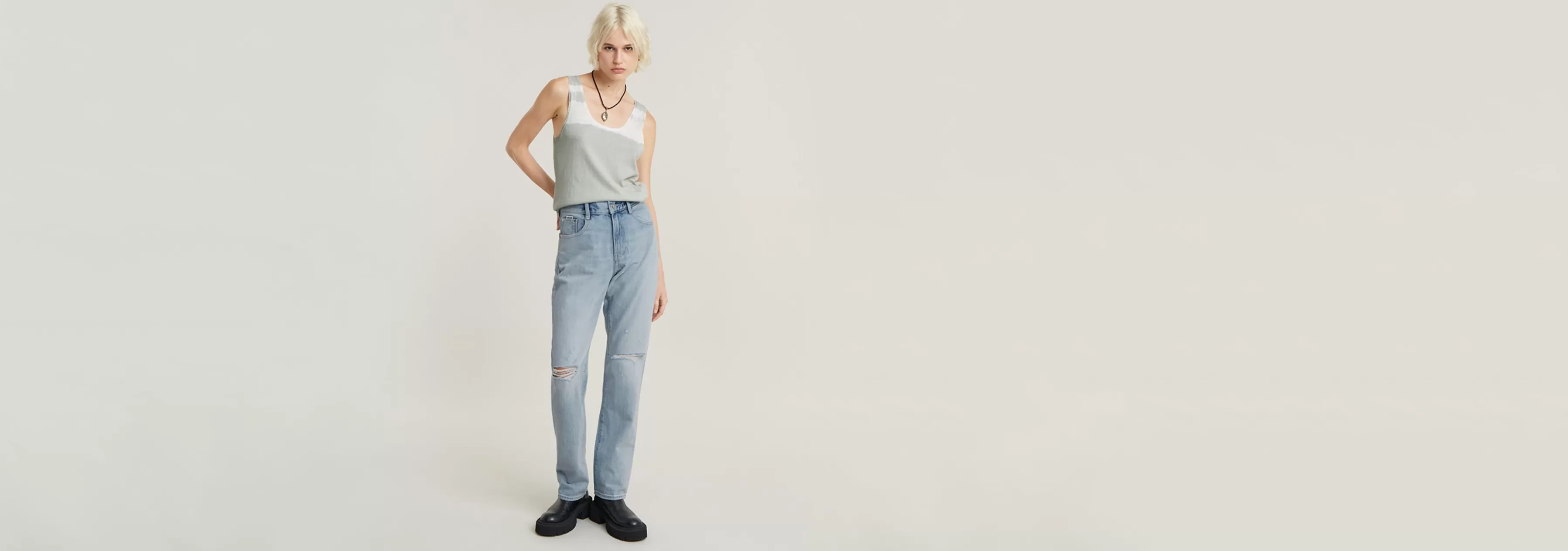 Viktoria High Straight Jeans-G-Star Best Sale